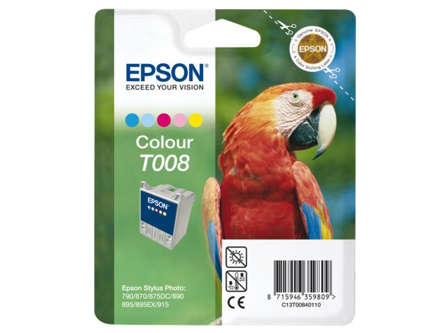Inkcartridge Epson T008401 kleur