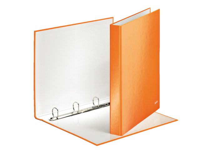 Ringband Leitz WOW 4242 A4 4D-rings oranje