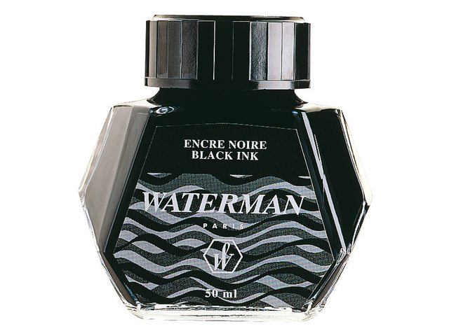 Vulpeninkt Waterman 50ml standaard zwart