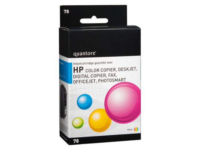 Inkcartridge Quantore HP C6578A 78 kleur
