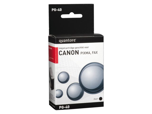 Inkcartridge Quantore Canon PG-40 zwart