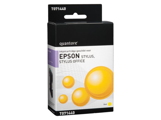Inkcartridge Quantore Epson T071440 geel