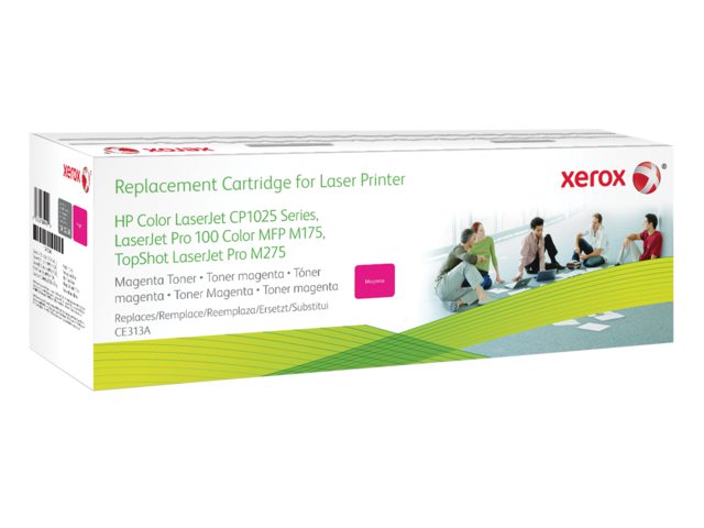 Tonercartridge Xerox 106R02260 HP CE313A 126A rood