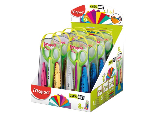 Hobbyschaar Maped creacut met 5 uitwisselbare bladen