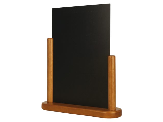 Krijtbord Securit 21x28x7cm teak hout