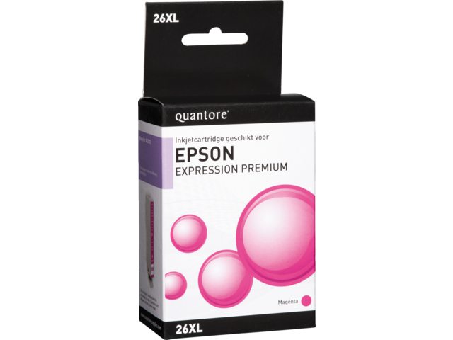 Inkcartridge Quantore Epson T263340XL rood