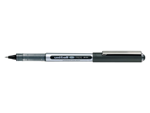 Rollerpen Uni-ball Eye micro 150N 0,3mm zwart