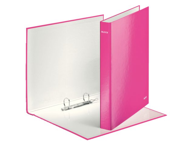 Ringband Leitz WOW 4241 A4 2D-rings roze
