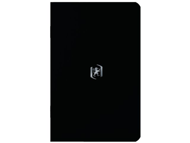 Notitieboek Oxford Pocket 90X140mm zwart lijn