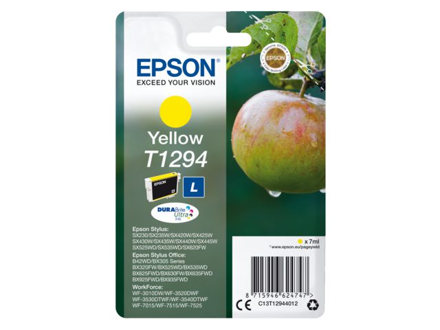 Inkcartridge Epson T1294 geel