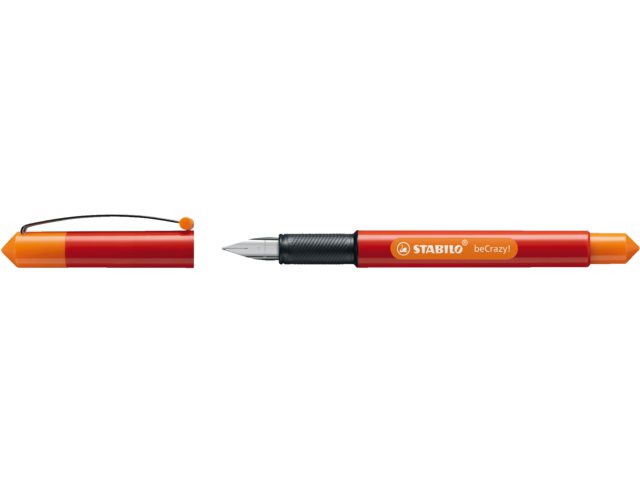 Vulpen Stabilo Becrazy! duocolors roestig rood/oranje