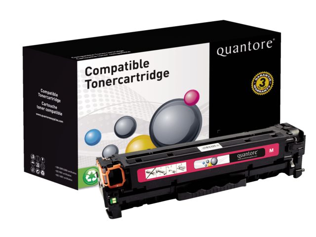 Tonercartridge Quantore HP CF403A 201A rood