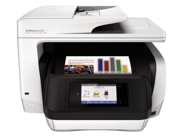 Multifunctional HP OfficeJet Pro 8720