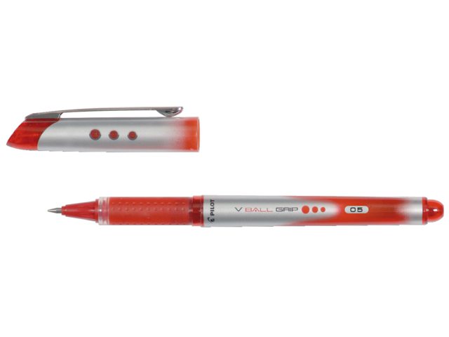 Rollerpen PILOT V-Ball grip VBG-5 rood 0.3mm