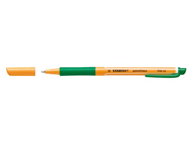 Rollerpen Stabilo Pointvisco groen 0.5mm