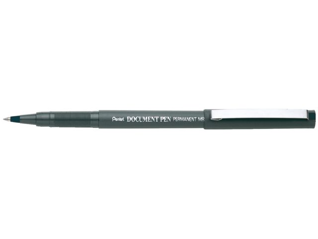 Rollerpen Pentel MR205 zwart 0.2mm