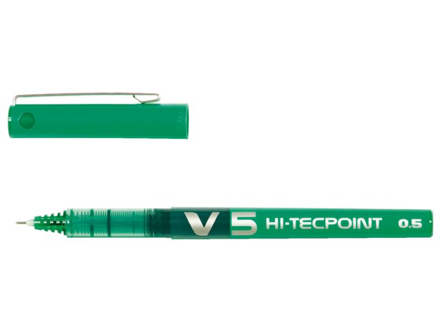Rollerpen PILOT Hi-Tecpoint V5 groen 0.3mm