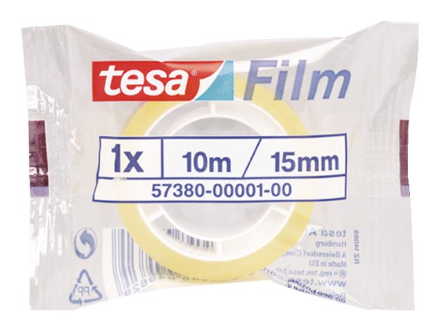 Plakband Tesa film standaard 15mmx10m