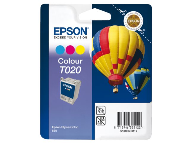 Inkcartridge Epson T020401 kleur