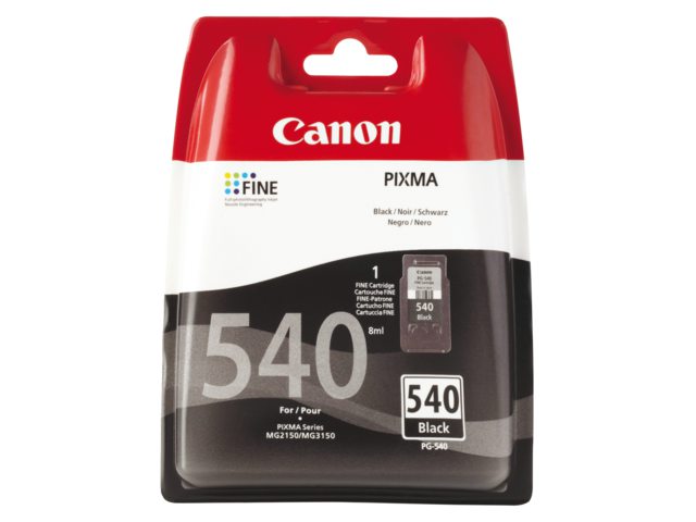 Inkcartridge Canon PG-540 zwart