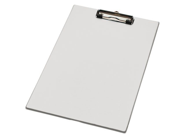 Klembord LPC A4/Folio met 100mm klem wit
