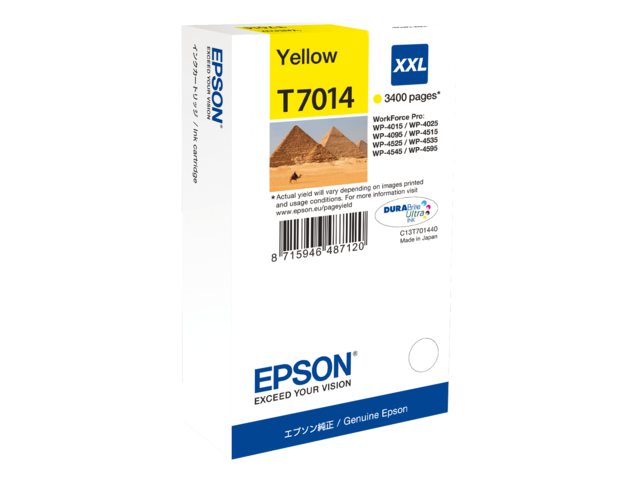 Inkcartridge Epson T701440 geel EHC
