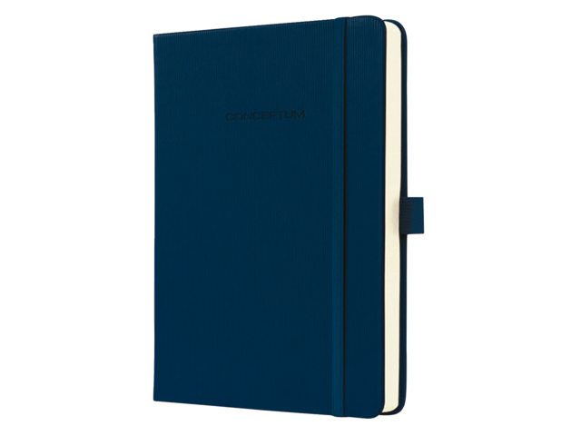 Notitieboek Conceptum CO577 135x203mm blauw lijn