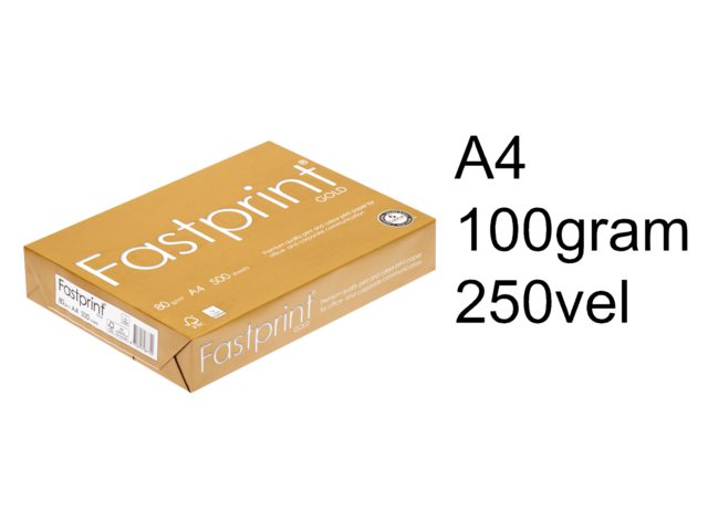 Kopieerpapier Fastprint gold A4 100gr wit 500vel