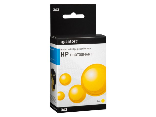 Inkcartridge Quantore HP C8773EE 363 geel