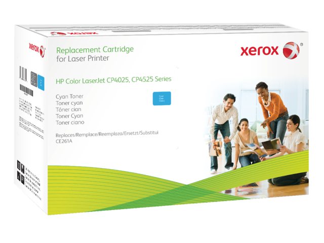 Tonercartridge Xerox 106R02217 HP CE261A 648A blauw