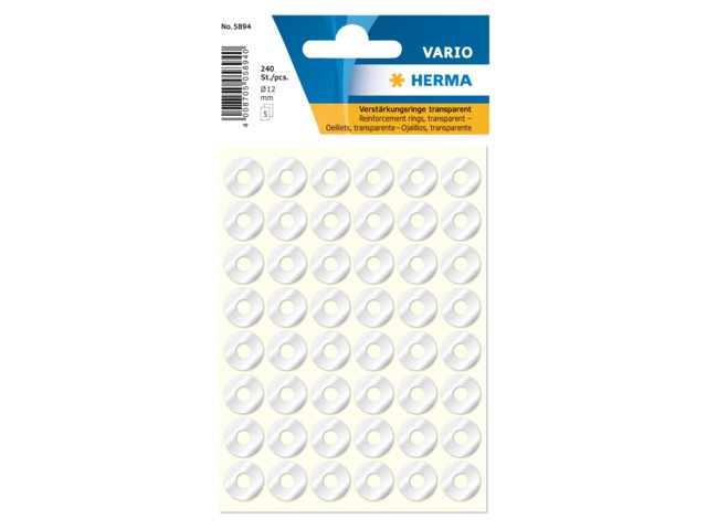 versterkingsringen Herma 5894 12mm 240stuks