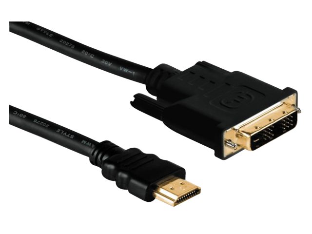 Kabel Hama HDMI DVI/D 200cm zwart
