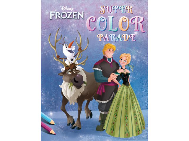 Kleurboek Deltas Frozen super color parade