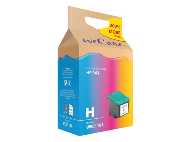 Inkcartridge Wecare HP C8766EE 343 kleur