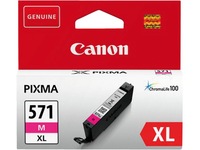Inkcartridge Canon CLI-571XL HC rood