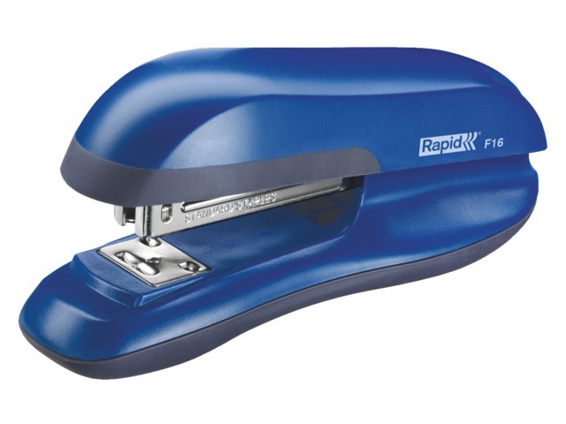 Nietmachine Rapid F16 Halfstrip 20vel 24/6 blauw