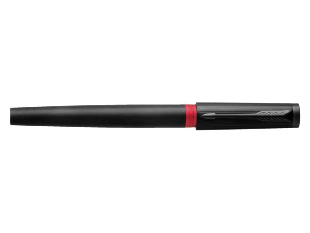 Vulpen Parker Ingenuity de Luxe slim black red PVD