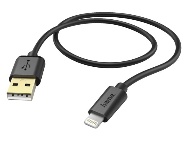 Kabel Hama USB / Sync Lightning 150cm zwart