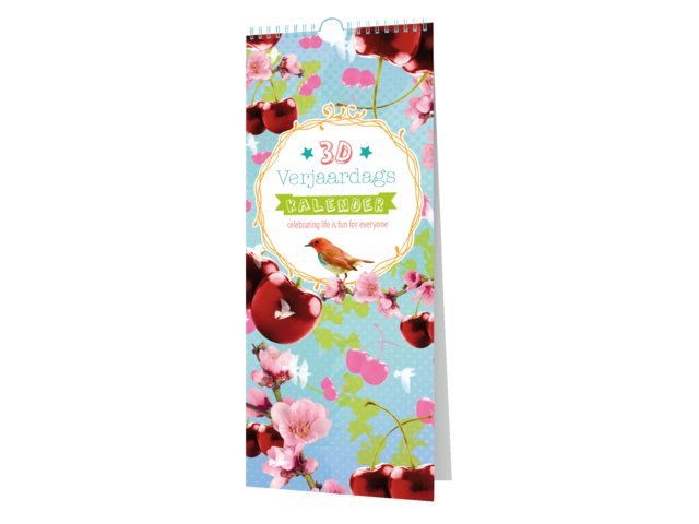 Verjaardagskalender Paperclip 3D