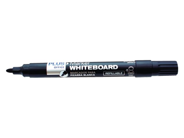 Vilstift Plus Office whiteboard rond 2mm zwart