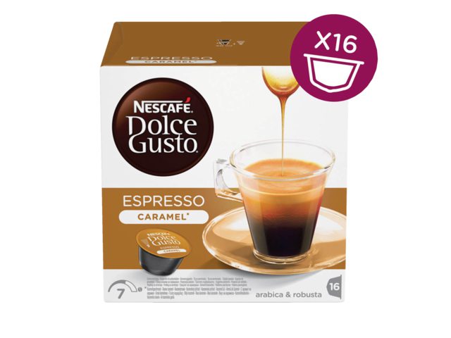 Koffie Dolce Gusto Espresso Caramel 16 cups
