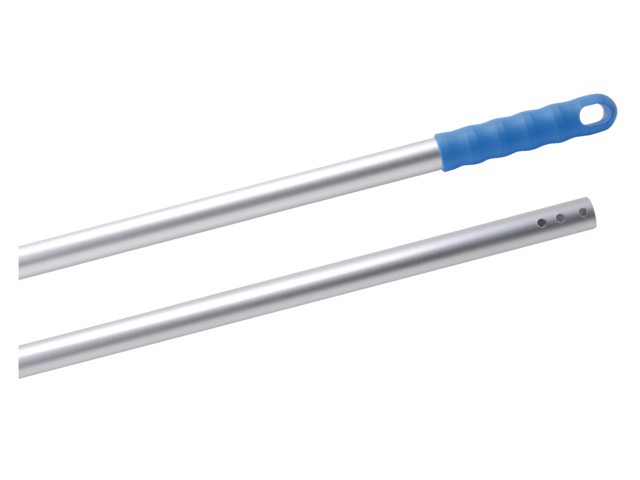 Mopsteel aluminium zonder schroefdraad 1.50m blauw