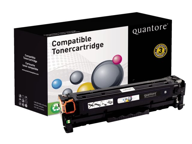 Tonercartridge Quantore HP CF400X 201X zwart HC