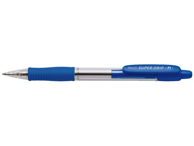 Balpen PILOT Supergrip blauw medium