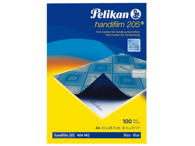 Carbon handschrift Pelikan A4 10V