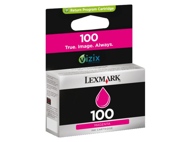 Inkcartridge Lexmark 14N0901 100 prebate rood