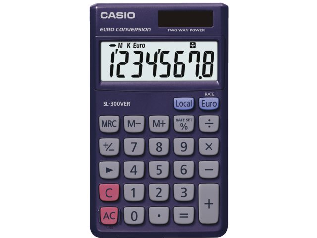 Rekenmachine Casio SL-300VER