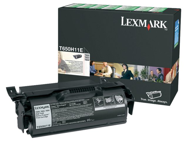 Tonercartridge Lexmark T650H11E prebate zwart HC