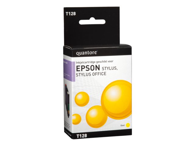 Inkcartridge Quantore Epson T128440 geel