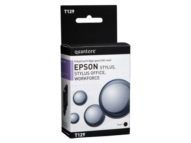 Inkcartridge Quantore Epson T129140 zwart